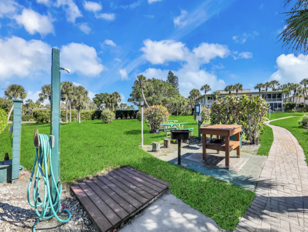 Longboat Key Beachfront One Bedroom Condo Partial Gulf Views